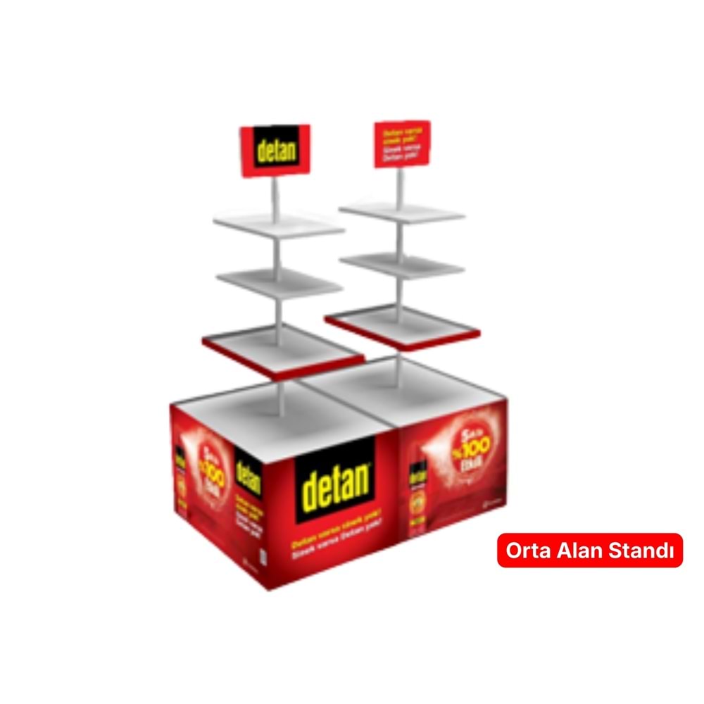 Detan Orta Alan Ciftli Standi