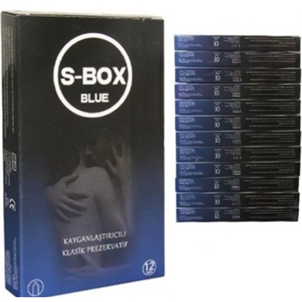 S-Box Prezervatıf Kayganlastırıcı Klasık