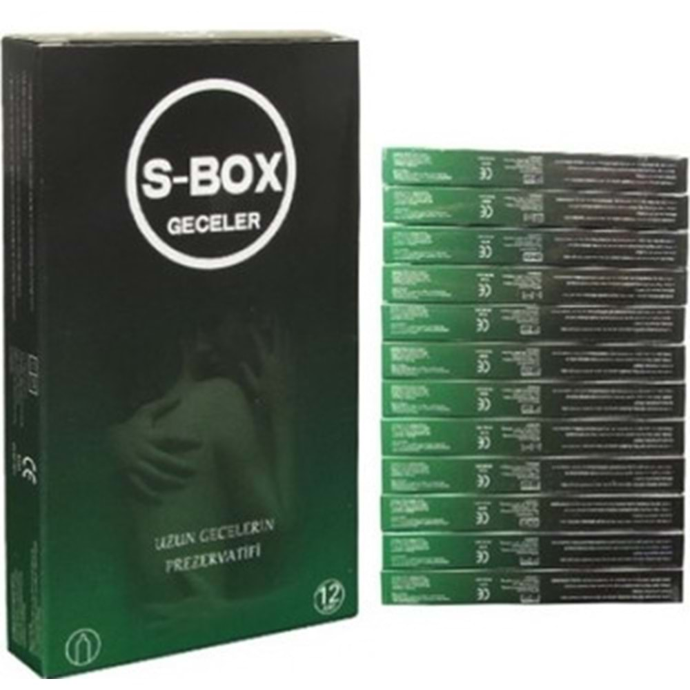 S-Box Prezervatif Geceler