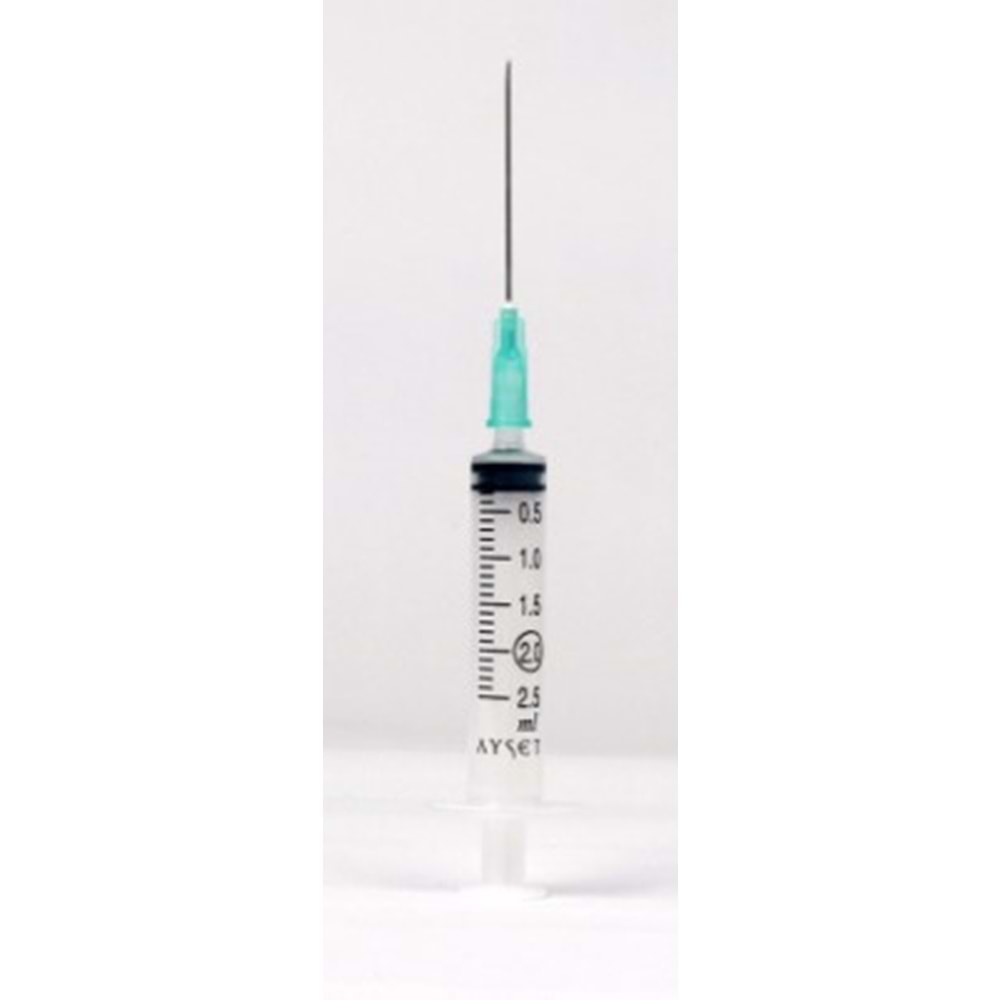 Enjektör 2 Cc 3 Parça Yeşil 300Lü Ayset