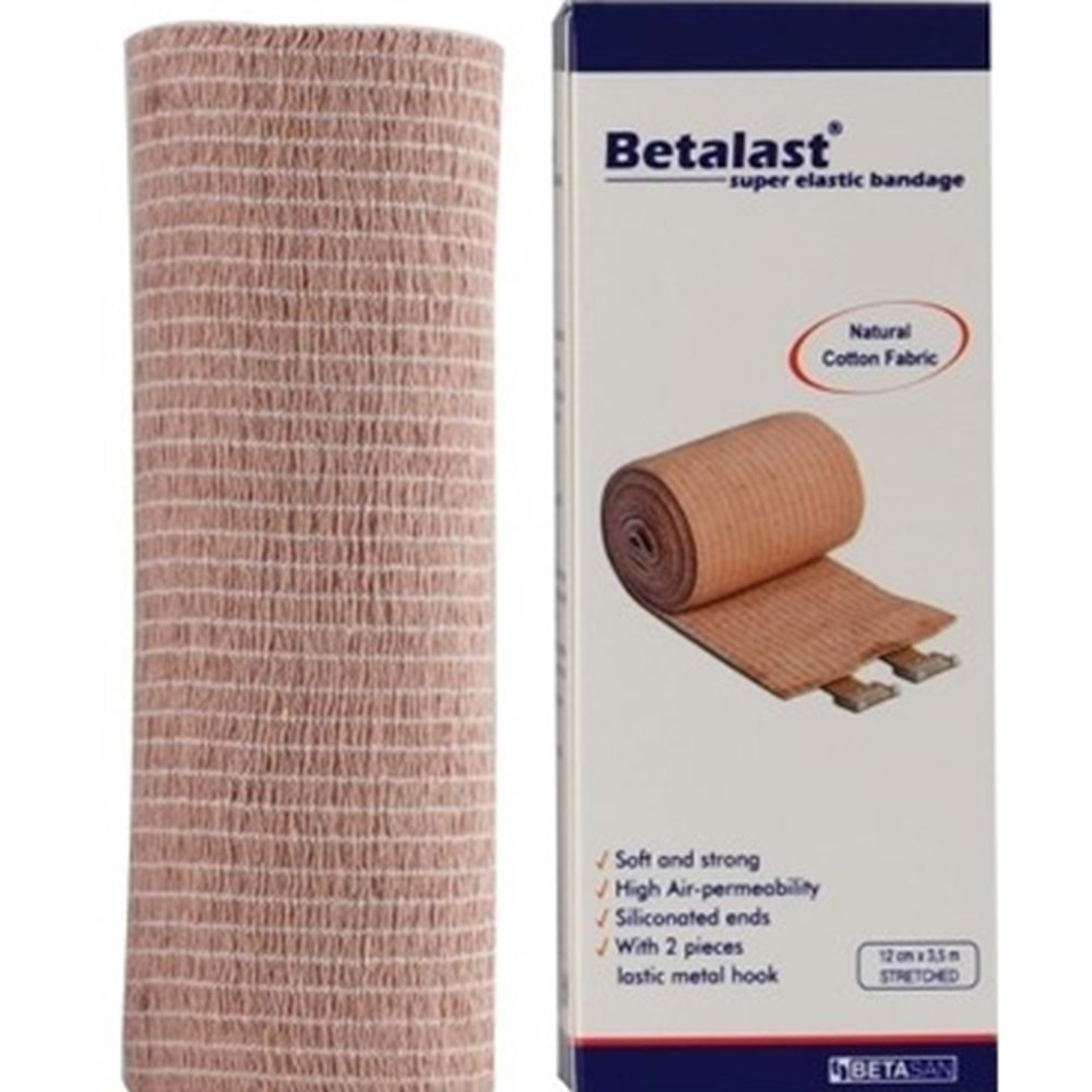 Betasan Elastık Bandaj 12 Cm