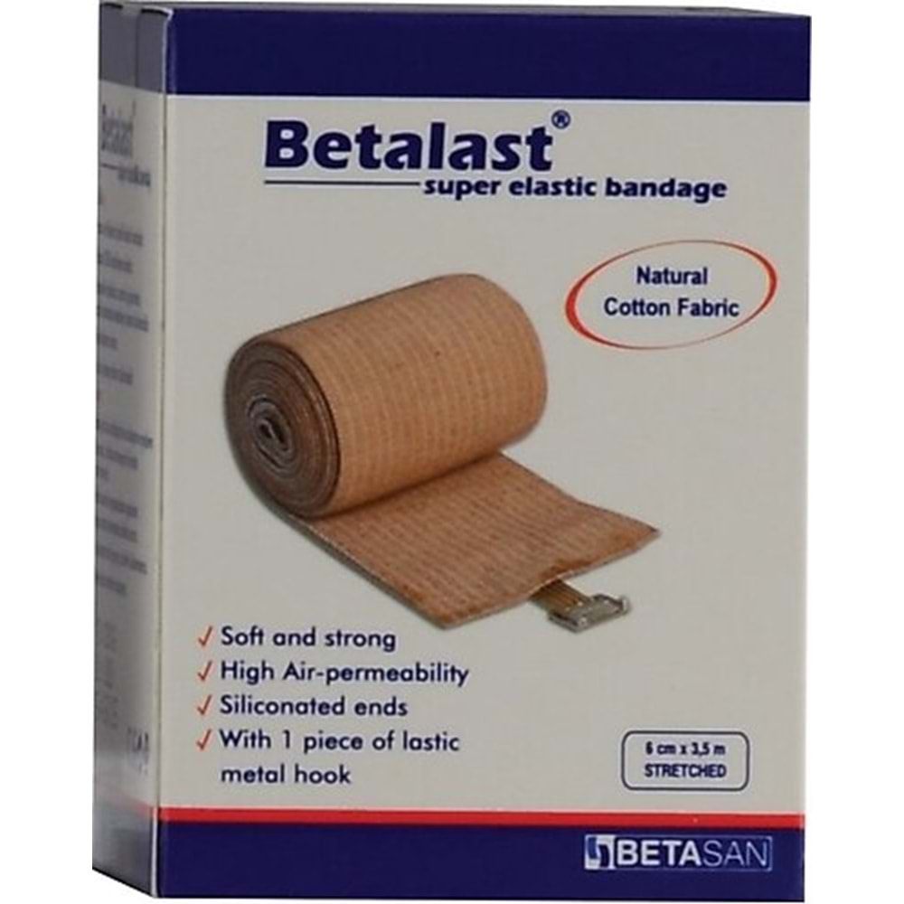 Betasan Elastık Bandaj 6 Cm