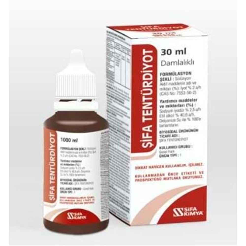 Tentürdıyot 30 Ml