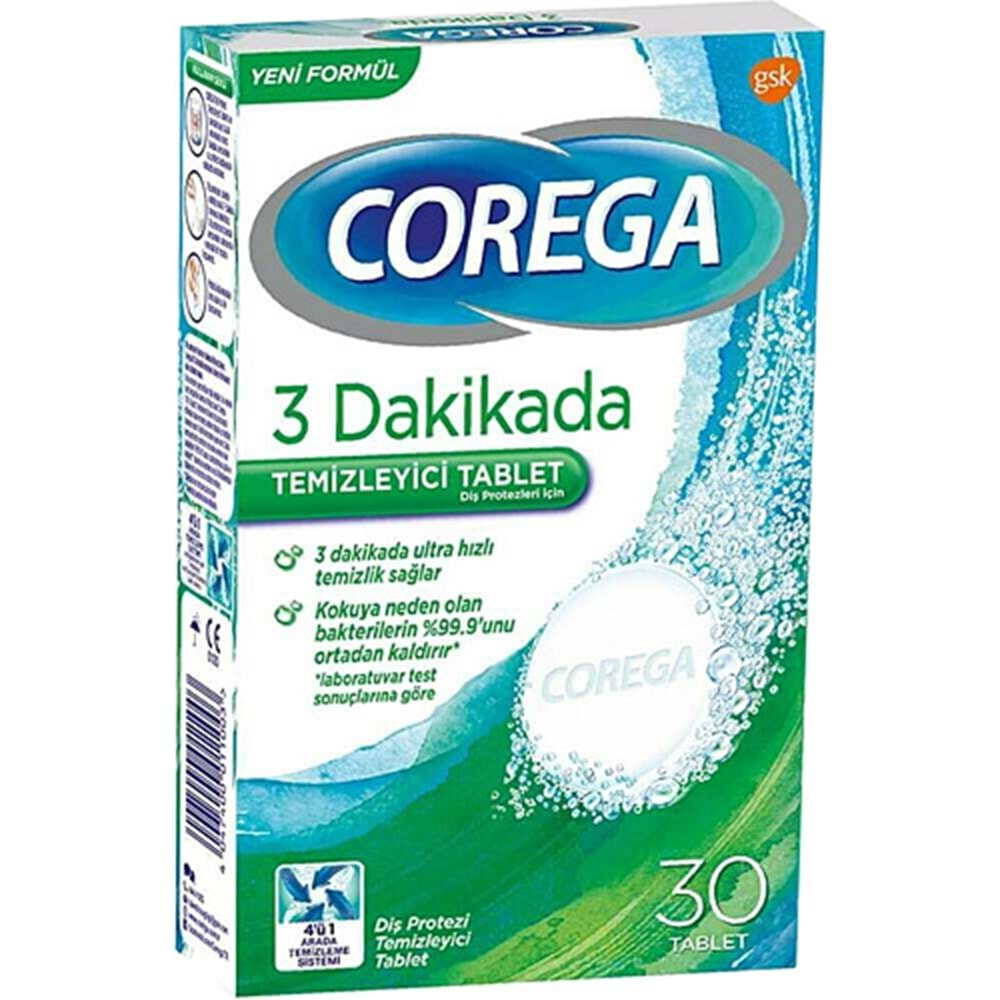 Corega Tablet 30 Lu