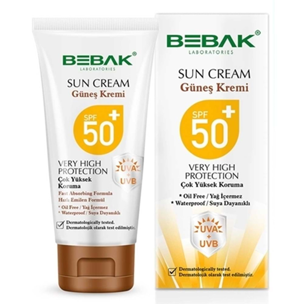 Bebak Sun Krem 50+75Ml