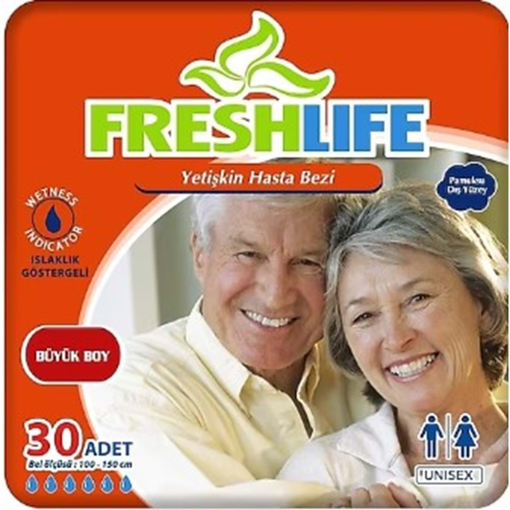 Freshlife Hasta Bezi Large 30Lu