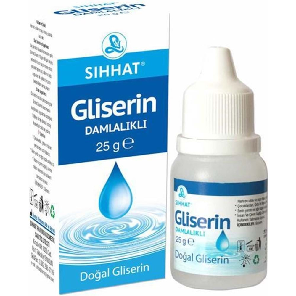 Sıhhat Glıserın Damlalıklı 25Gr