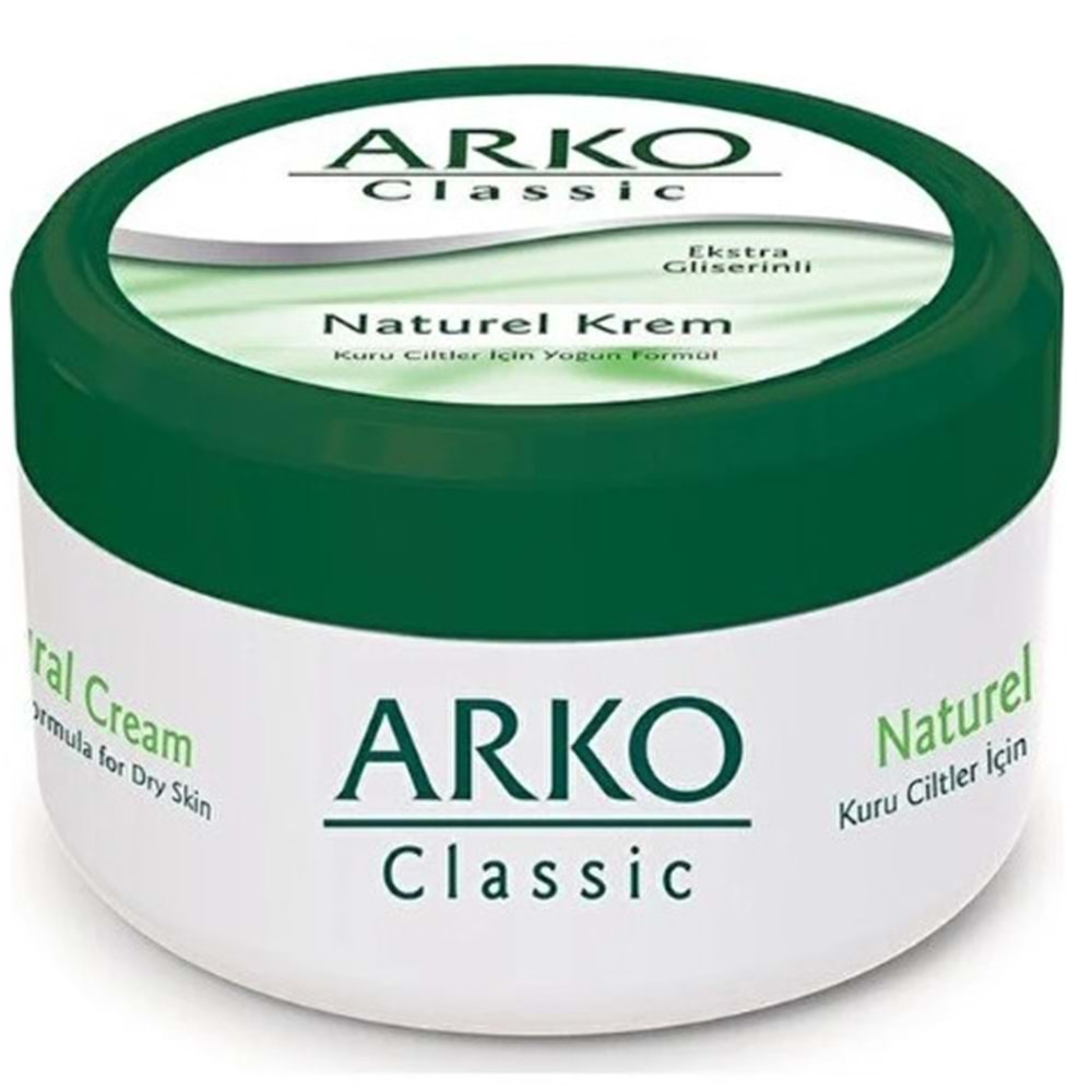 Arko Naturel Krem 300Gr