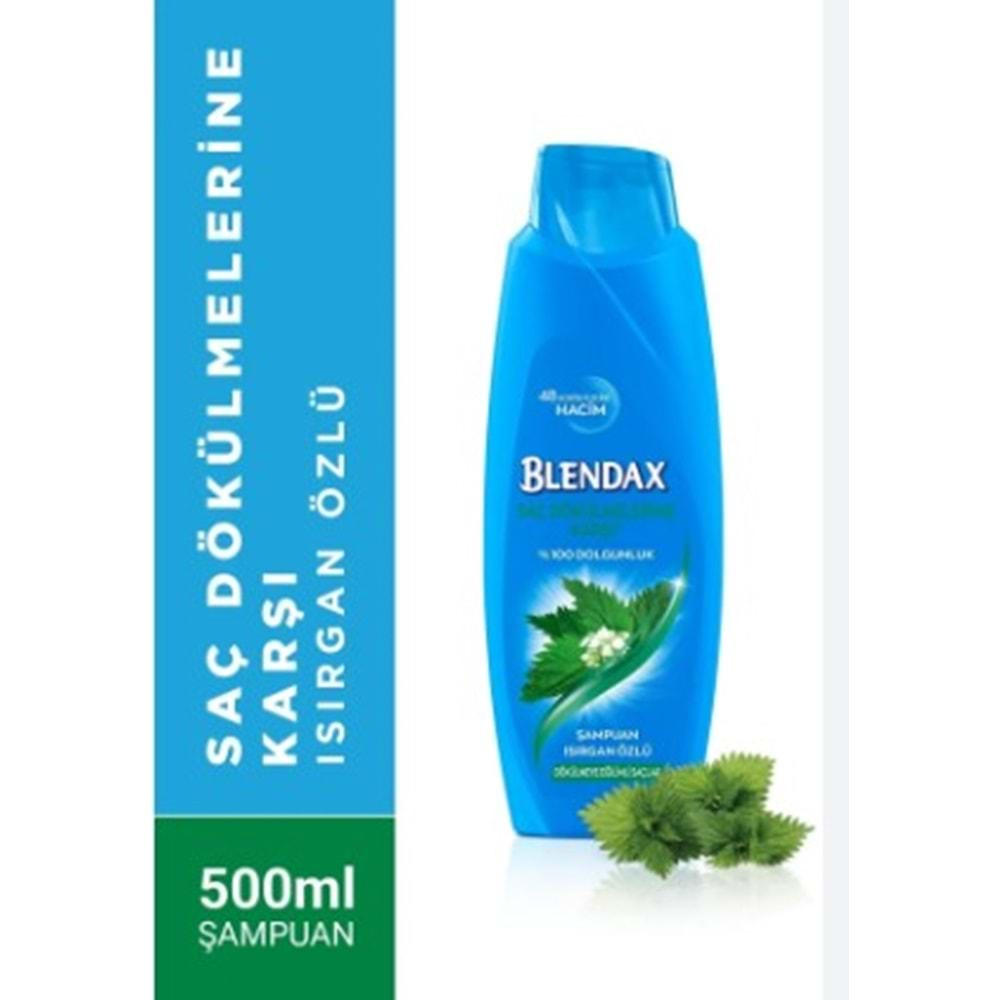 Blendax Isırgan Özlü Saç Dökülmesıne Karsı Sampuan 500Ml