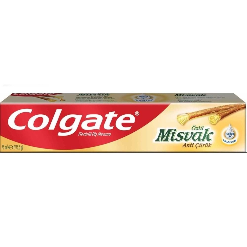 Colgate Diş Macunu Misvak Anti Çürük 75Ml