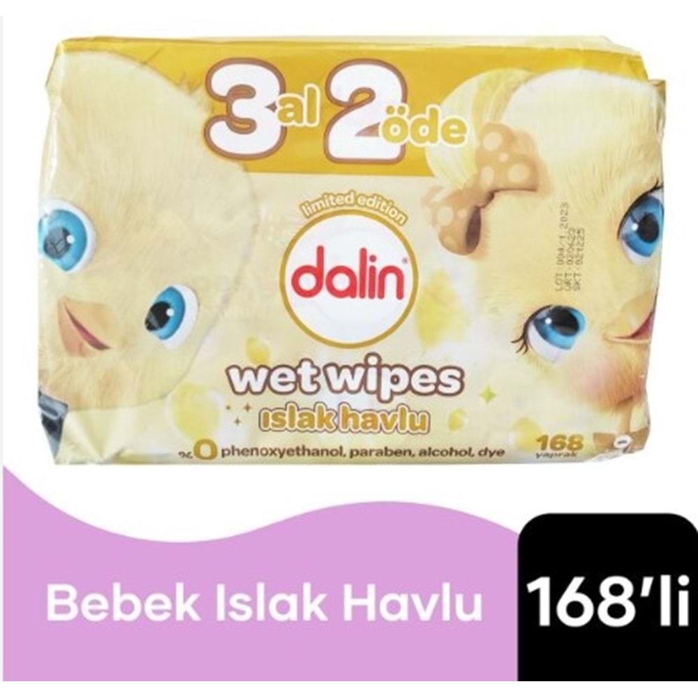 Dalın Islak Mendıl (3*56)