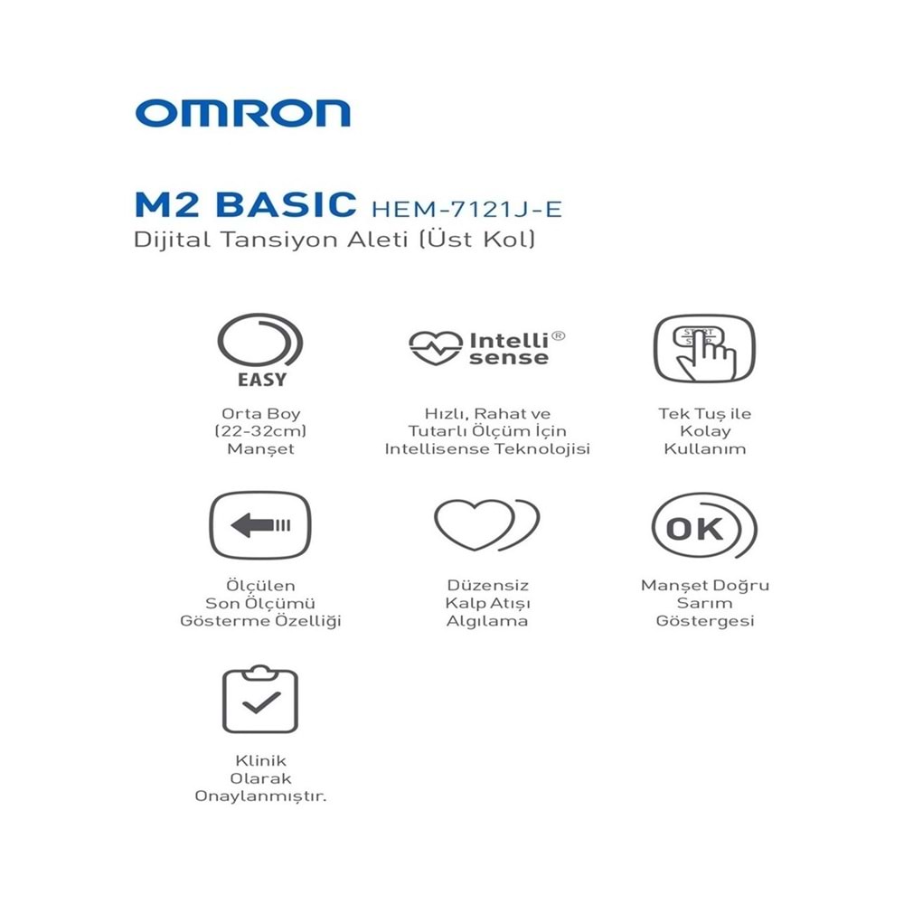 Omron M2 Basic Tansiyon Aleti