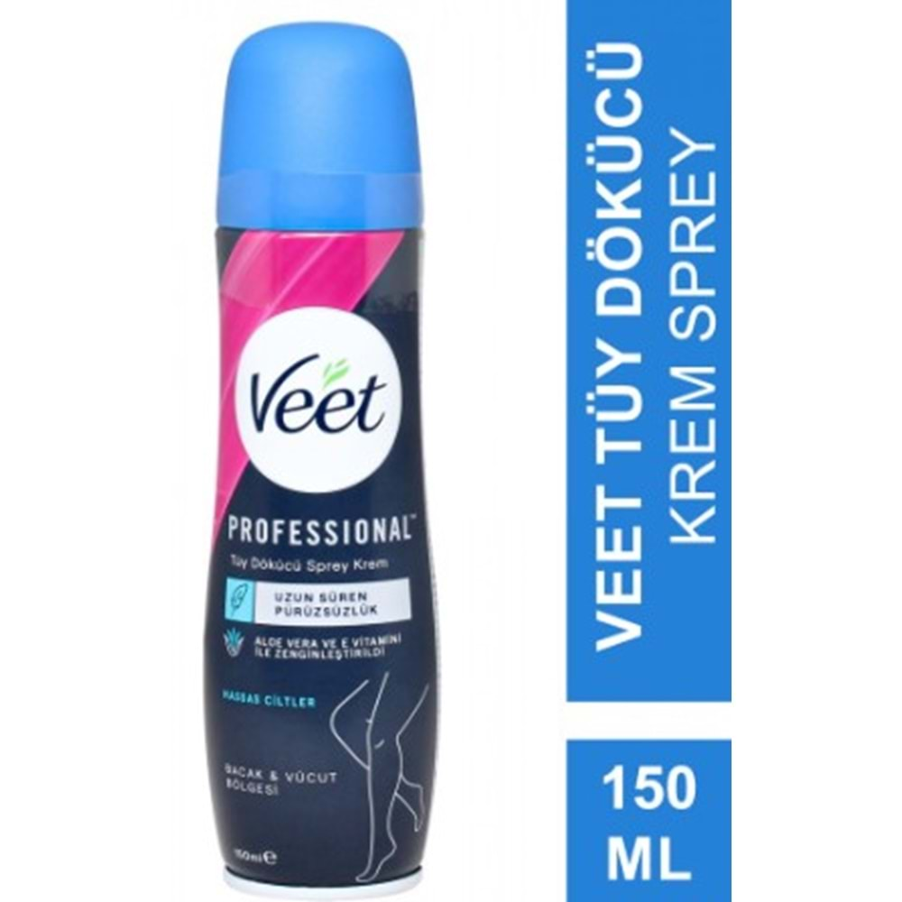 Veet Sprey Köpük Hassas Proffessıonal 150Ml