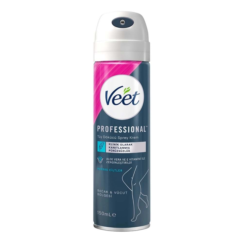 Veet Sprey Köpük Hassas Proffessional 150Ml