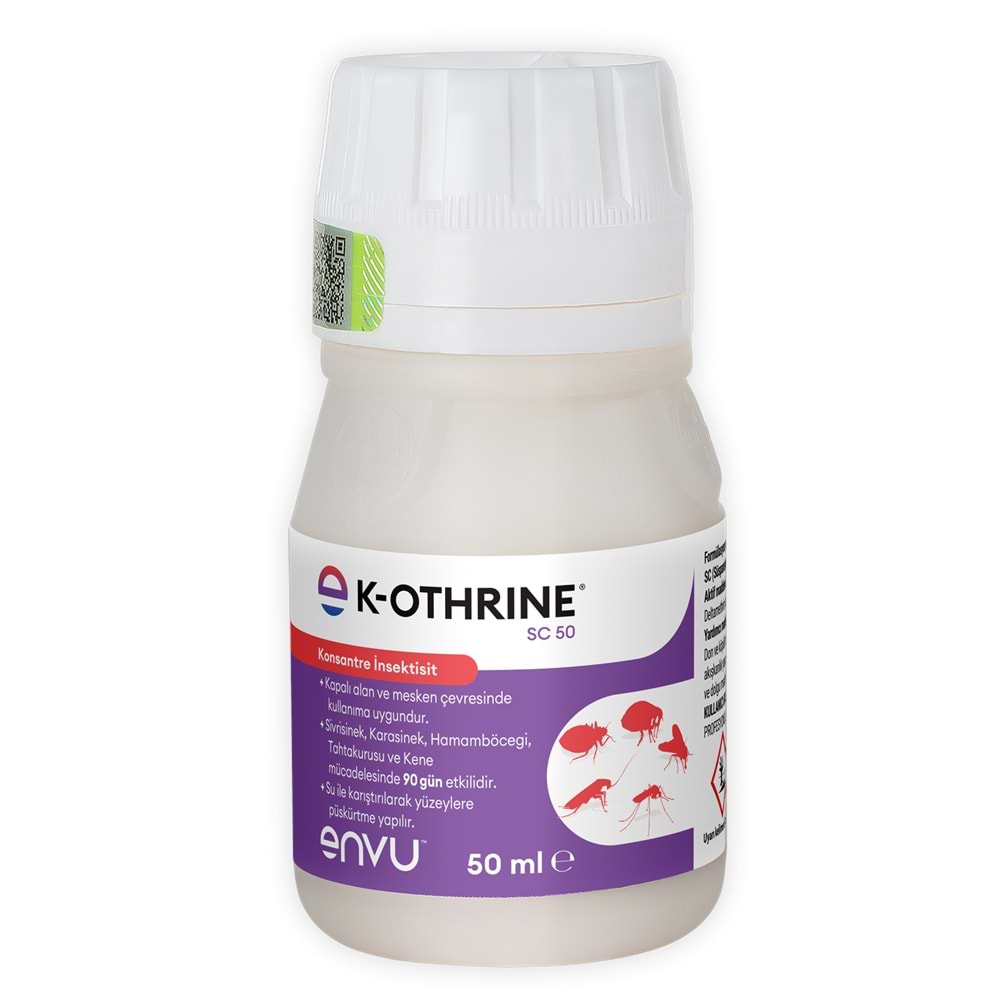 Bayer K-Othrine SC 50 Kokusuz Haşere Öldürücü 50ml