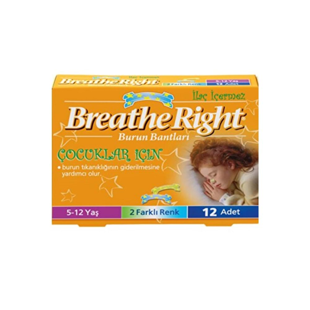 Breathe Right Burun Bandı Çocuk 12Li