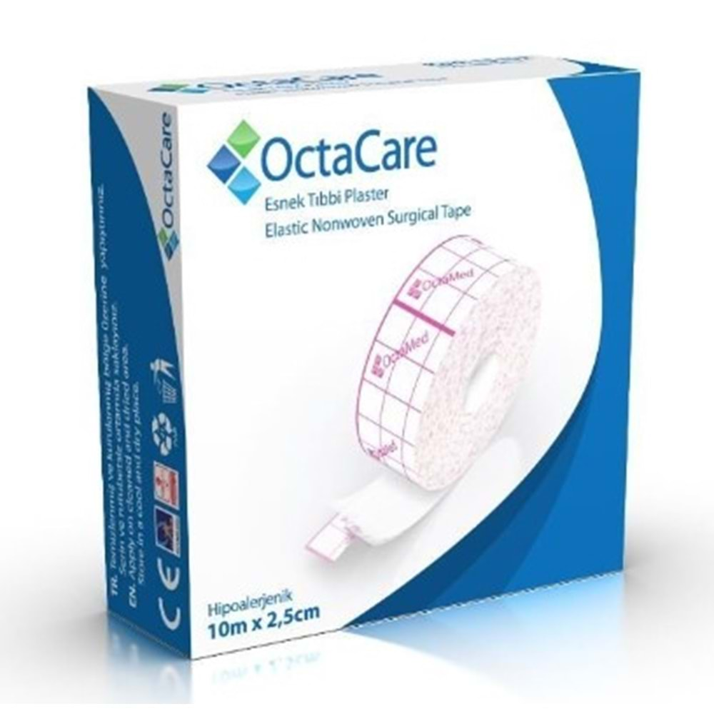 Octacare Fıx Esnek Tıbbı Plaster 10X2,5