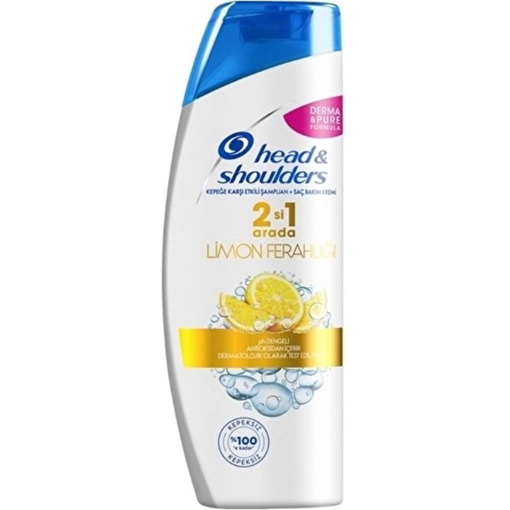 Head&Shoulders Şampuan Limon Ferahlığı 350Ml