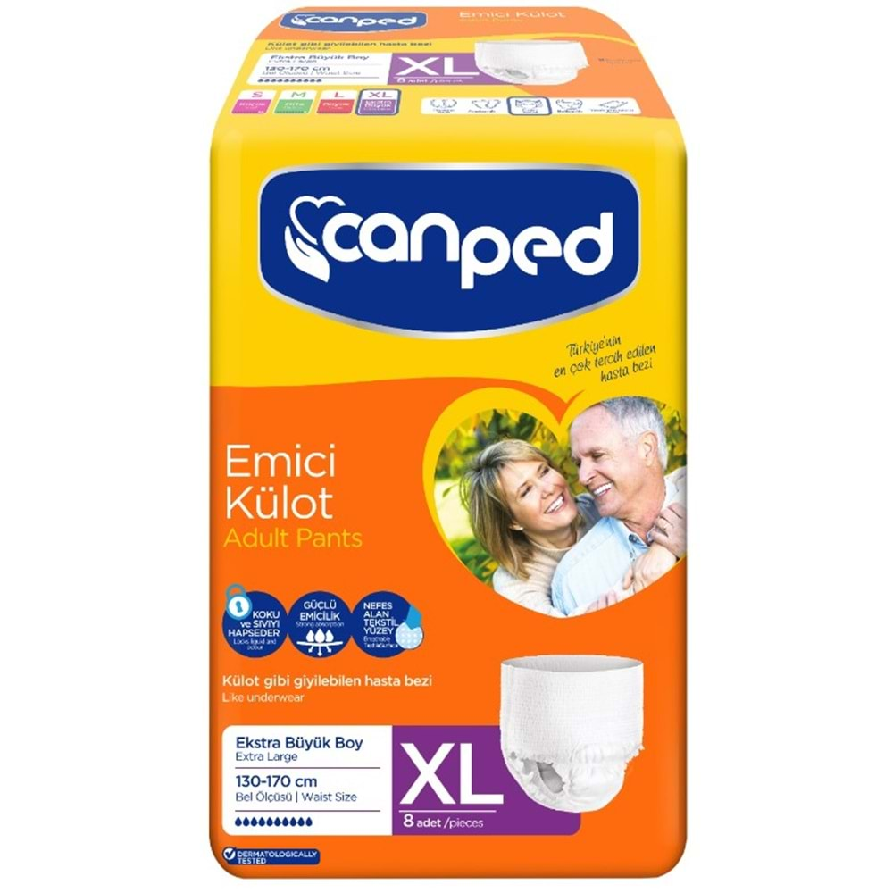 Canped Emıcı Kulot Xl.8Lı