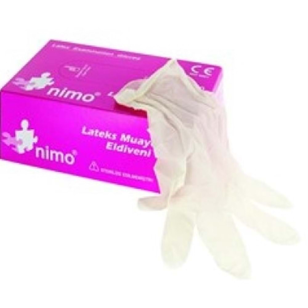 Nımo Eldıven Pudrasız S 100 Lu