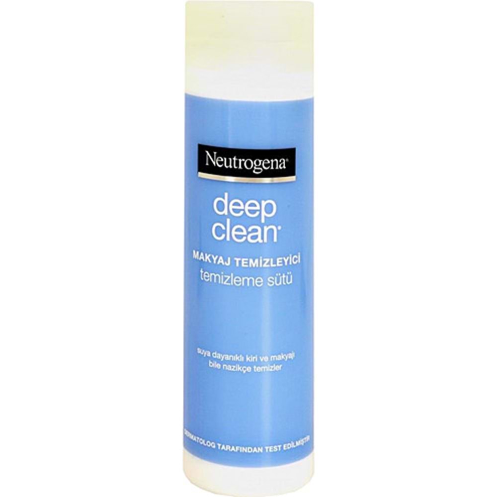 Neutrogena Deep Clean Mak. Tem. Sütü
