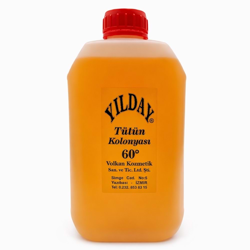 Yılday Kolonya Tütün 5 Litre