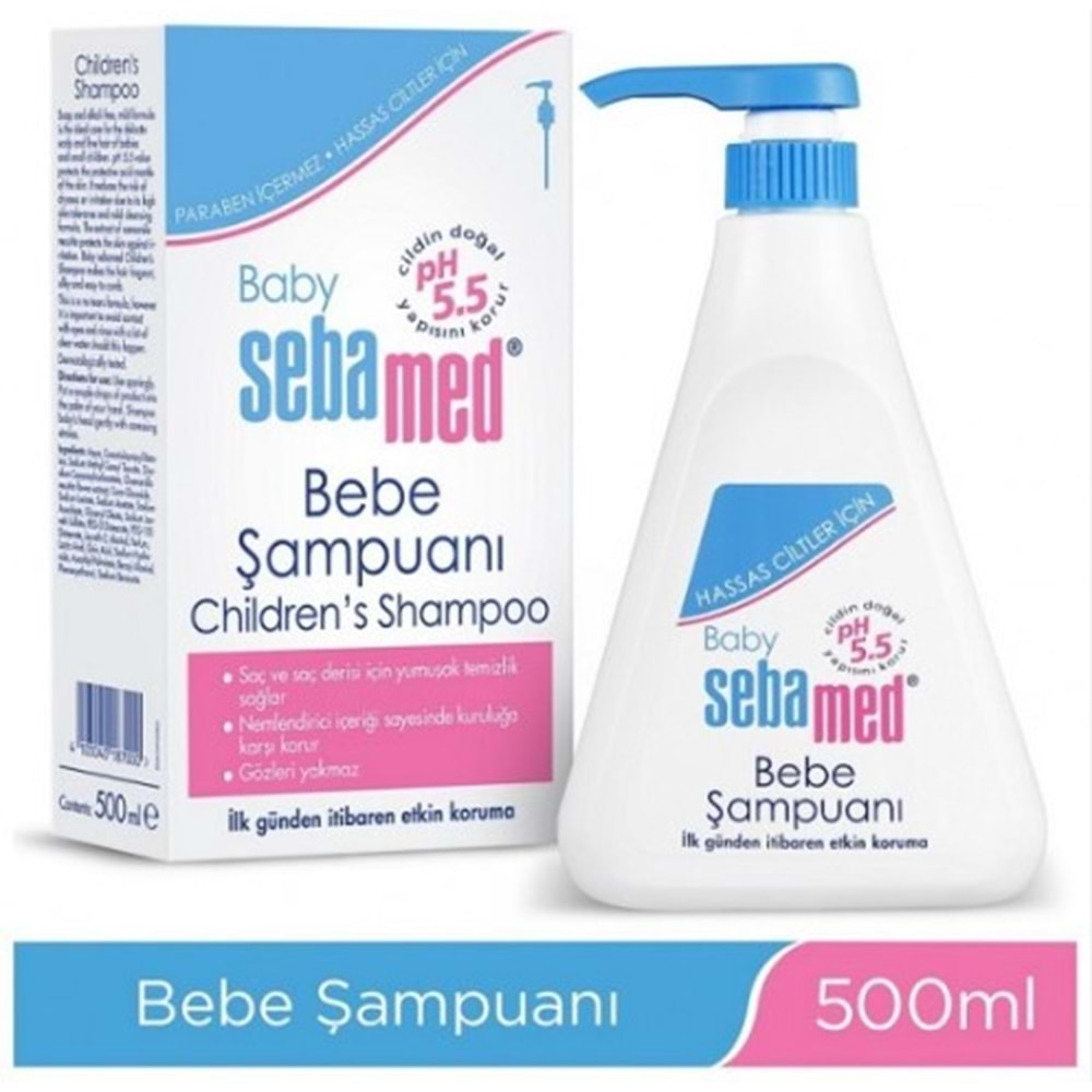 Sebamed Bebek Sampuanı 500Ml