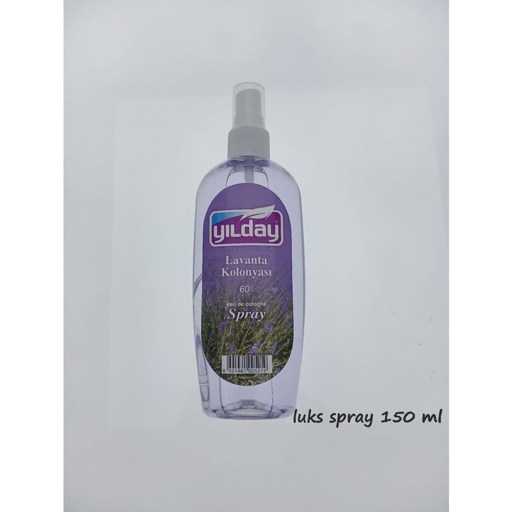 Yılday Sprey Kolonya 150Ml Lavanta