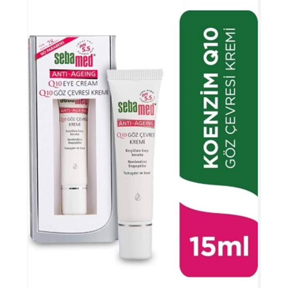 Sebamed Q10 Göz Altı Krem Yaslanma Karsıtı 15Ml