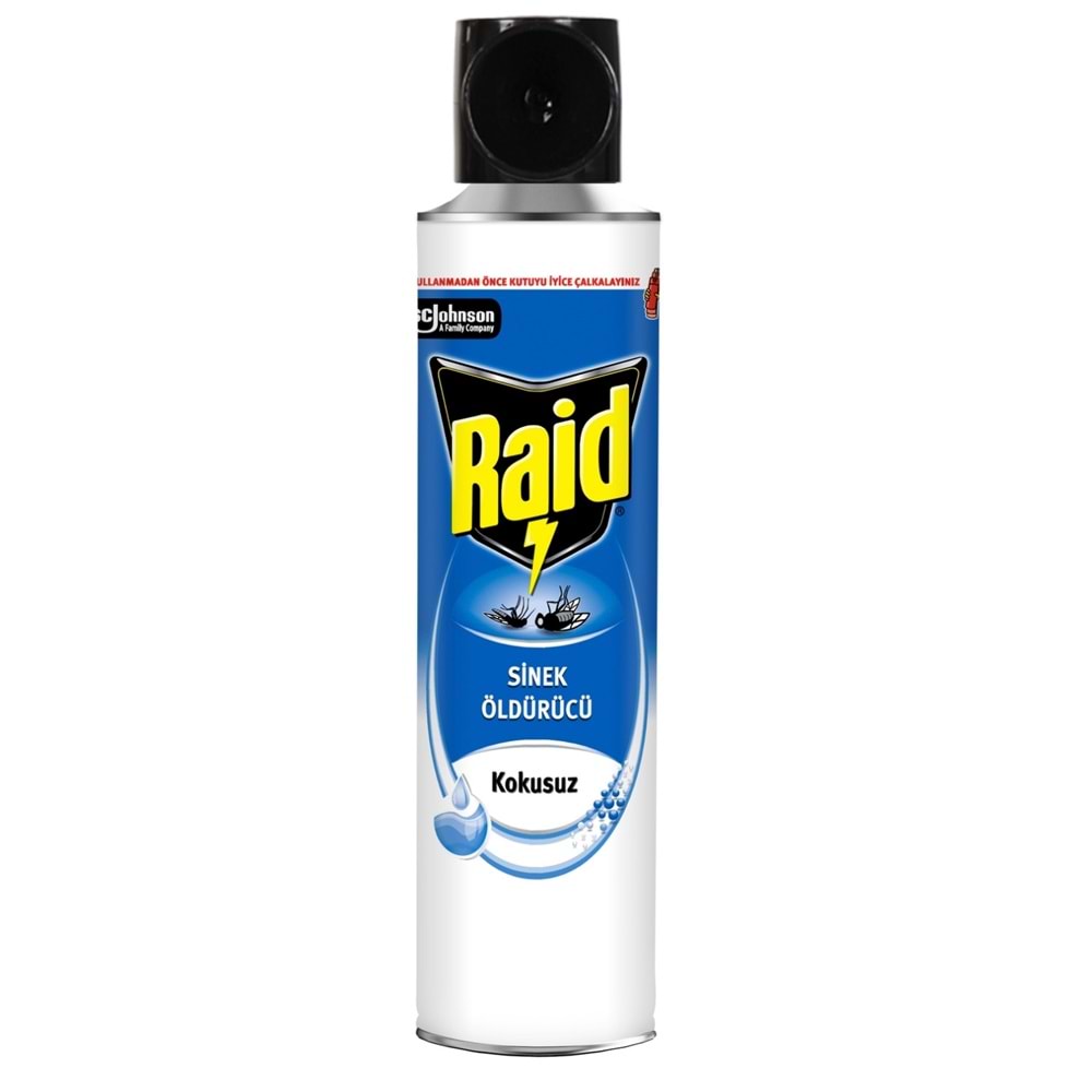 Raid Sinek Öldürücü Sprey 300 mL, Kokusuz