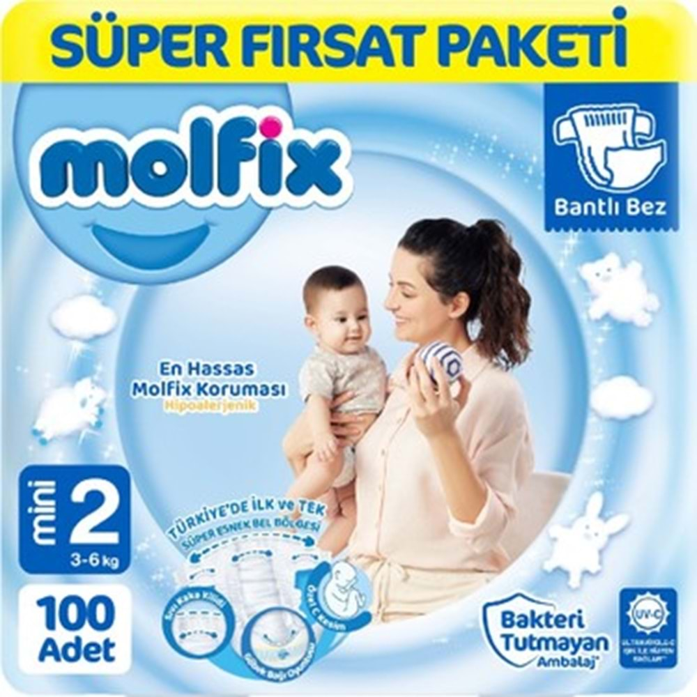 Molfix Sup.Fırsat Pak.100Lü No.2