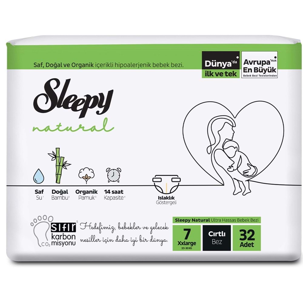 Sleepy Bebek Bezi 2 Li Jumbo 20/30.No:7-28 Li