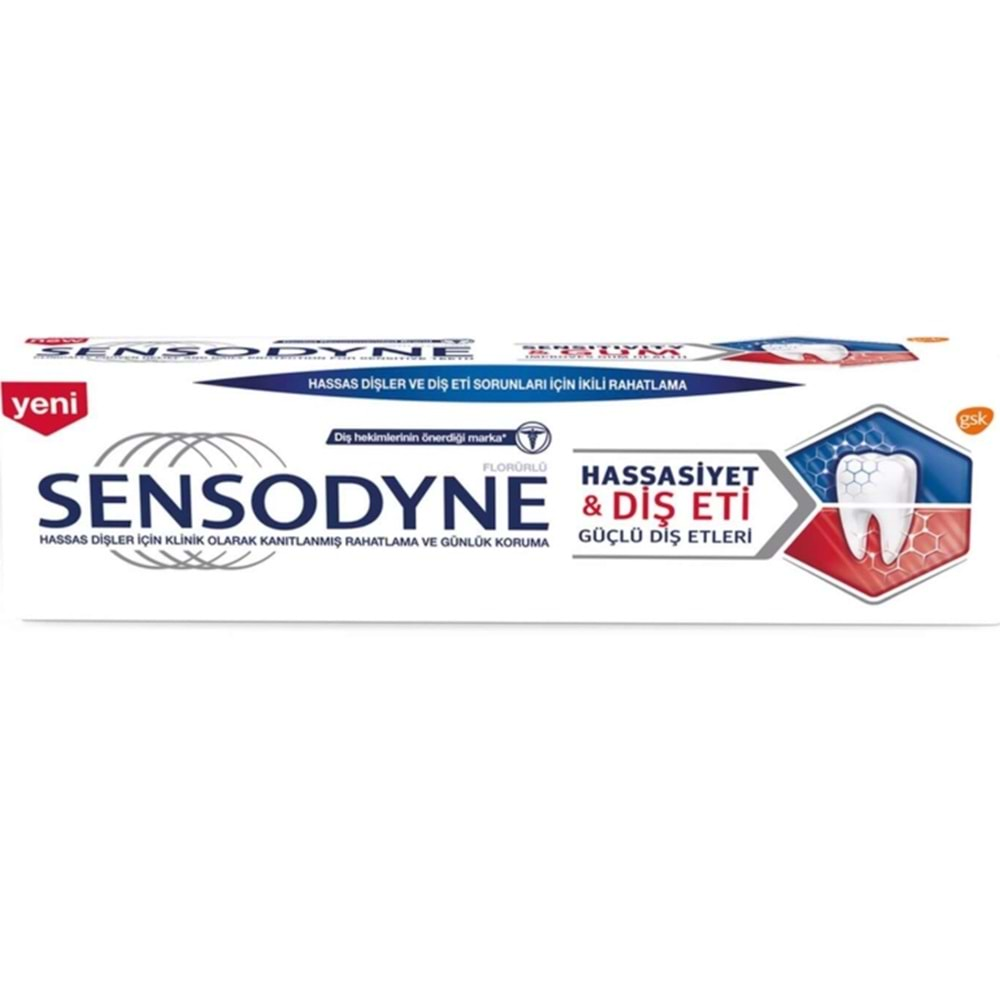 Sensodyne Hassasıyet Ve Dıs Etı Macun 75Ml