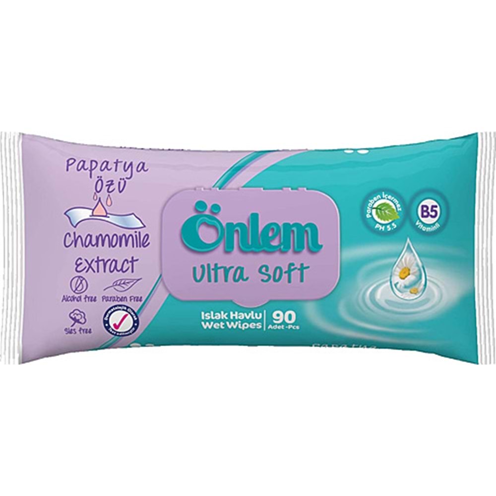 Önlem Islak Mendil 90Lı