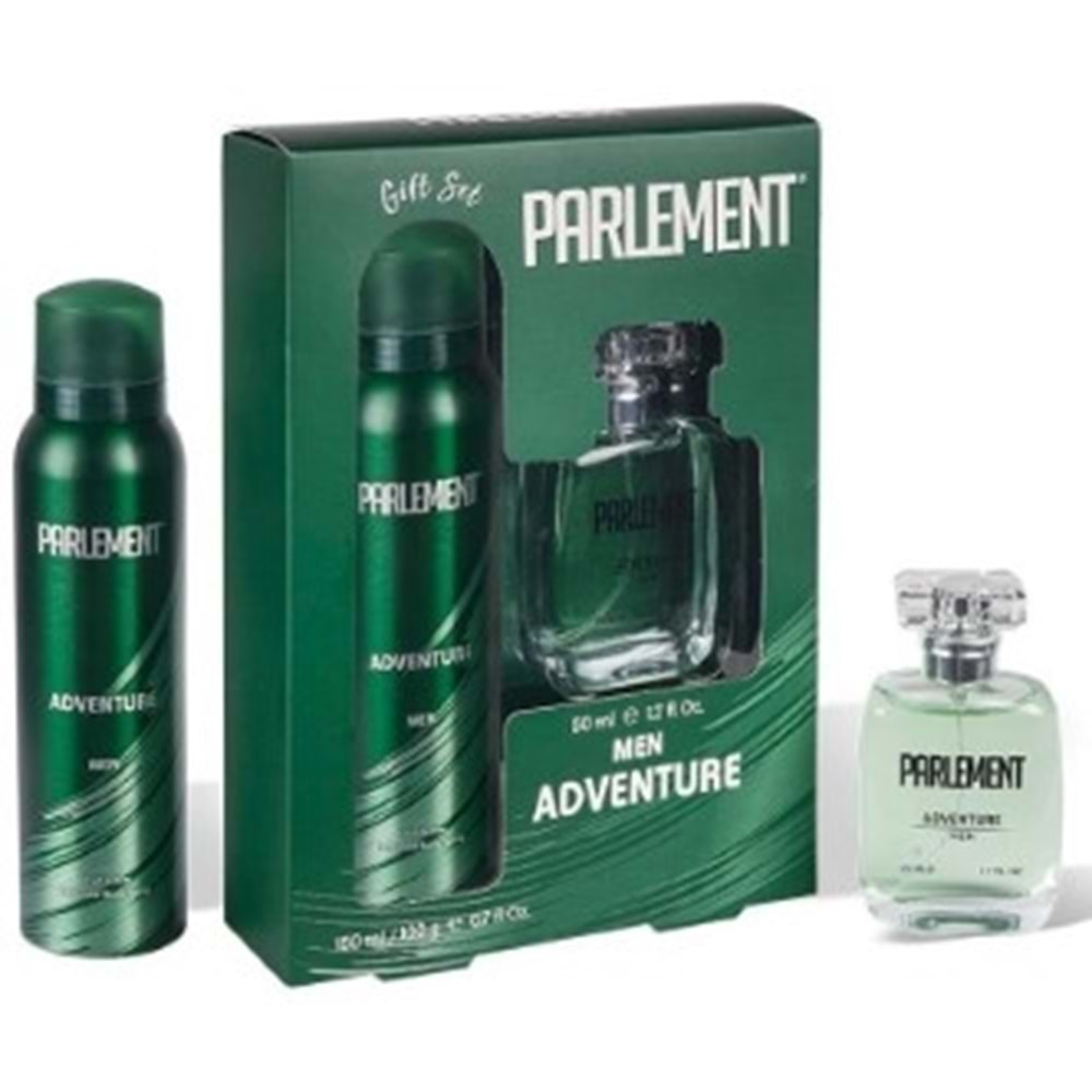 Parlement Men Adventure Kofre Set