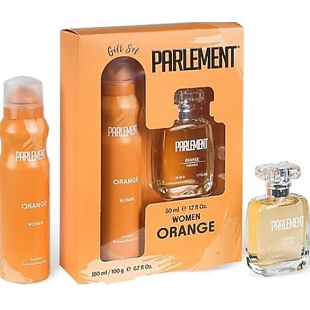 Parlement Women Orange Kofre Set