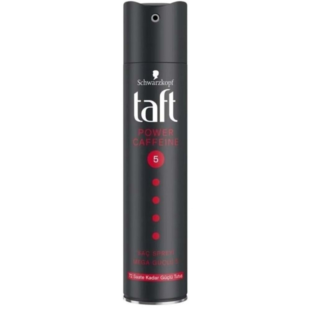 Taft Saç Spreyı Power Caffeıne No:5 250Ml