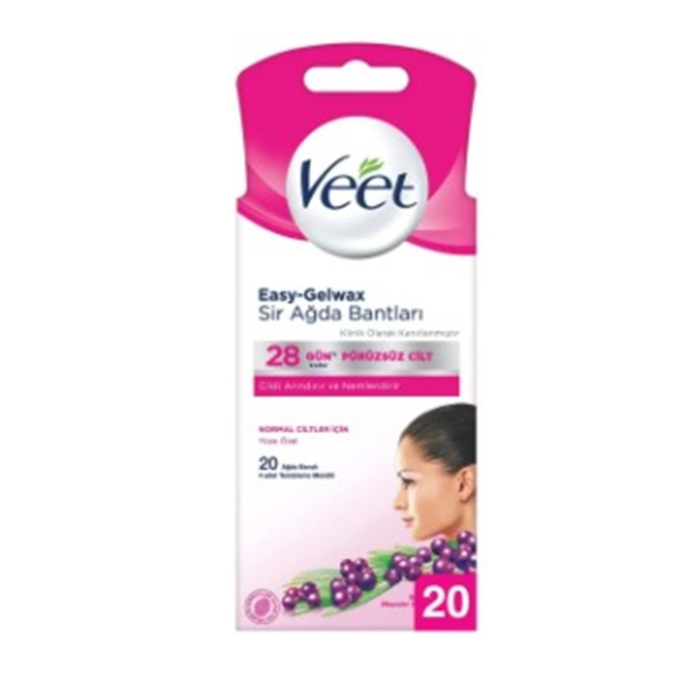 Veet Yüz Ağda Bandı 20Li