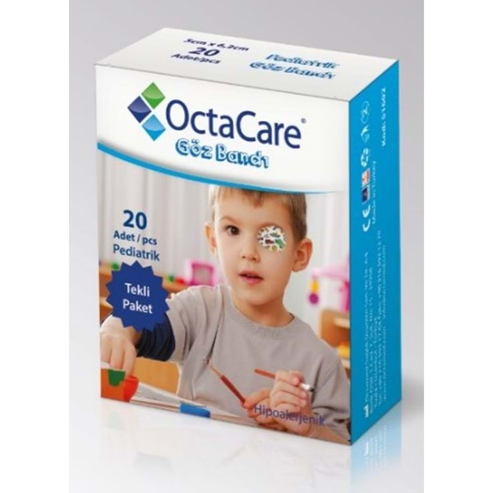 Octacare Pedıatrık Göz Bandı Erkek 20