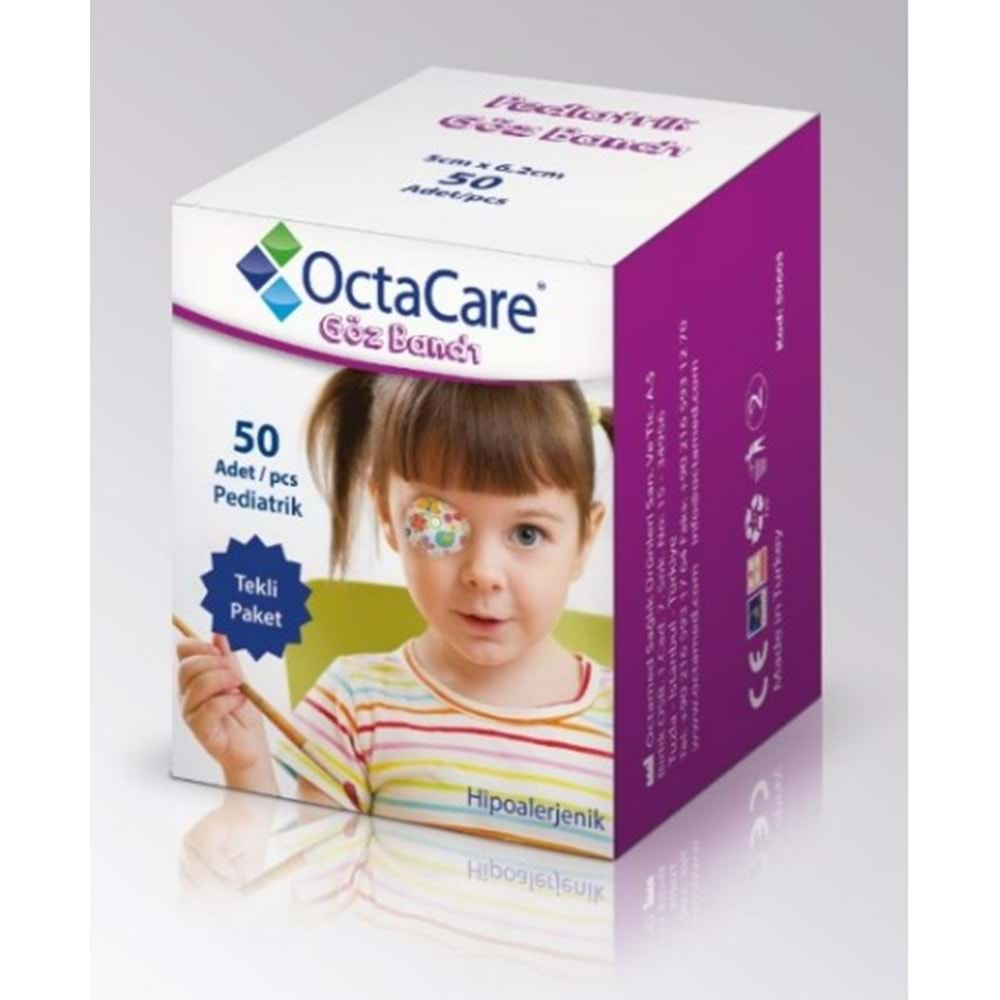 Octacare Pedıatrık Göz Bandı Kız 50