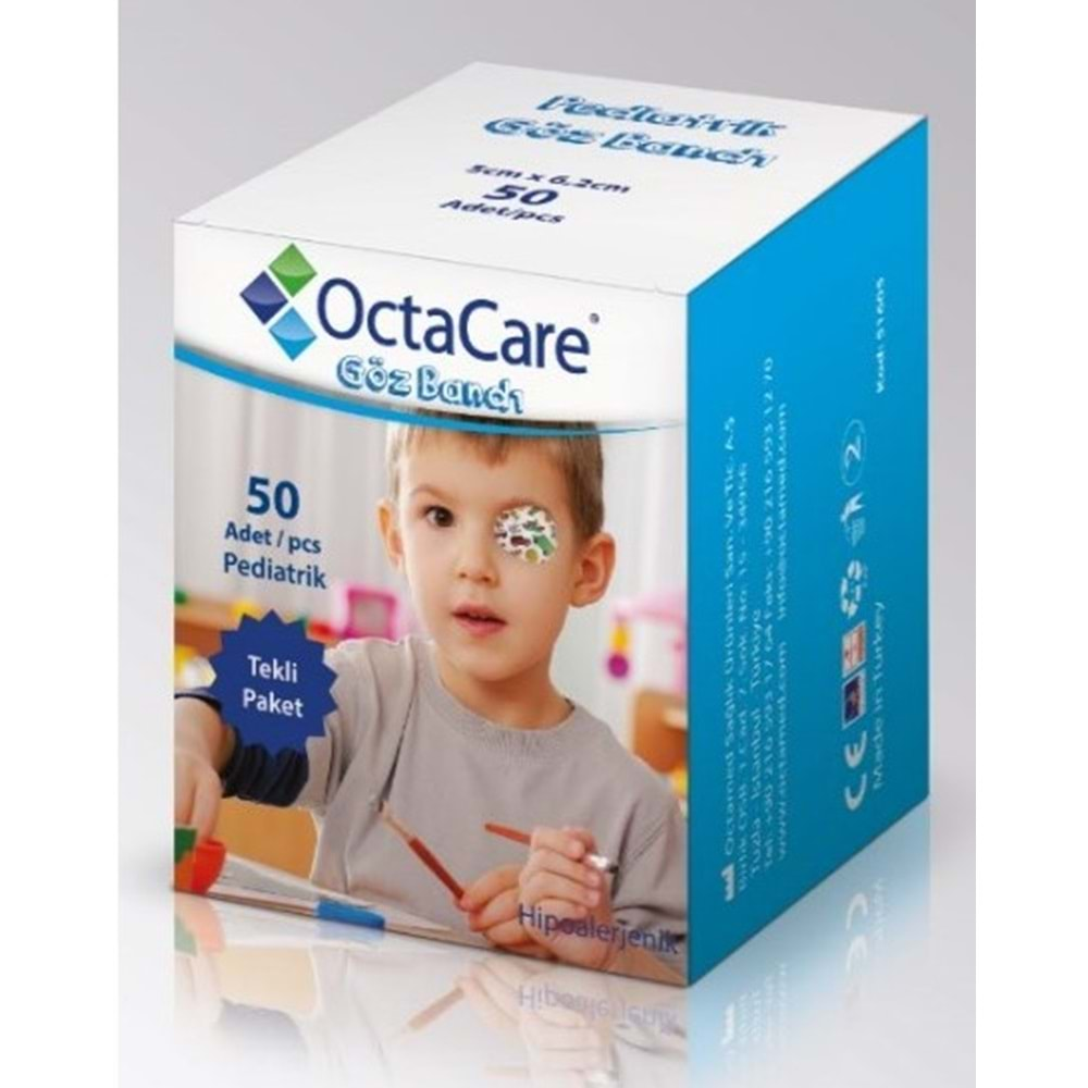 Octacare Pedıatrık Göz Bandı Erkek 50