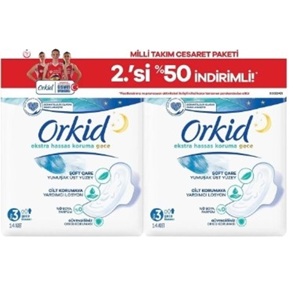 Orkid Ikiz Paket 2.Si %50 Indirimli Milli Takım Gece