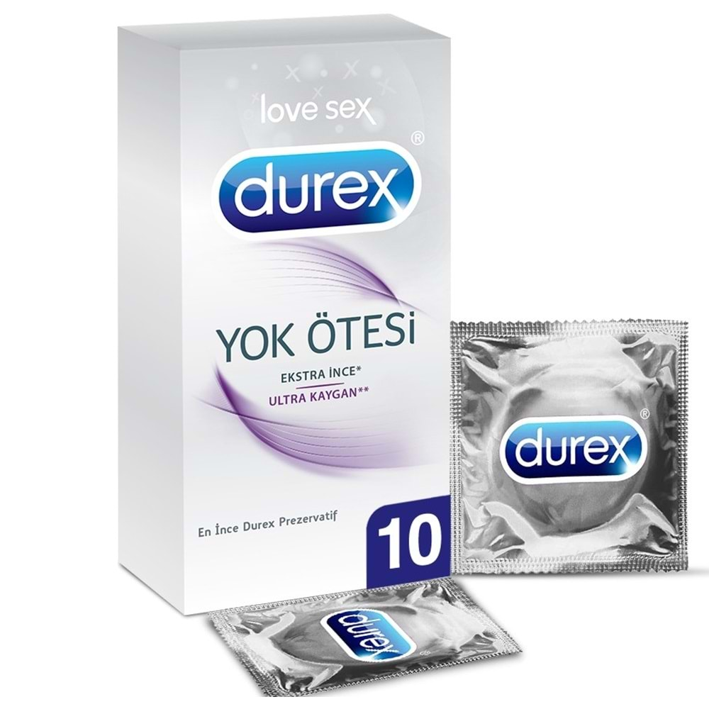 Durex Yok Ötesı Ultra Kaygan Prezervatif