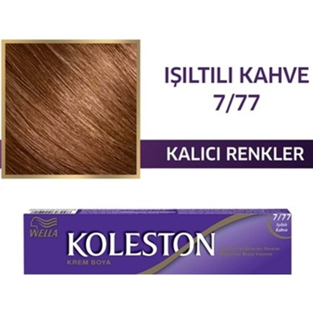 Koleston Boya No:7/77 Işıltılı Kahve