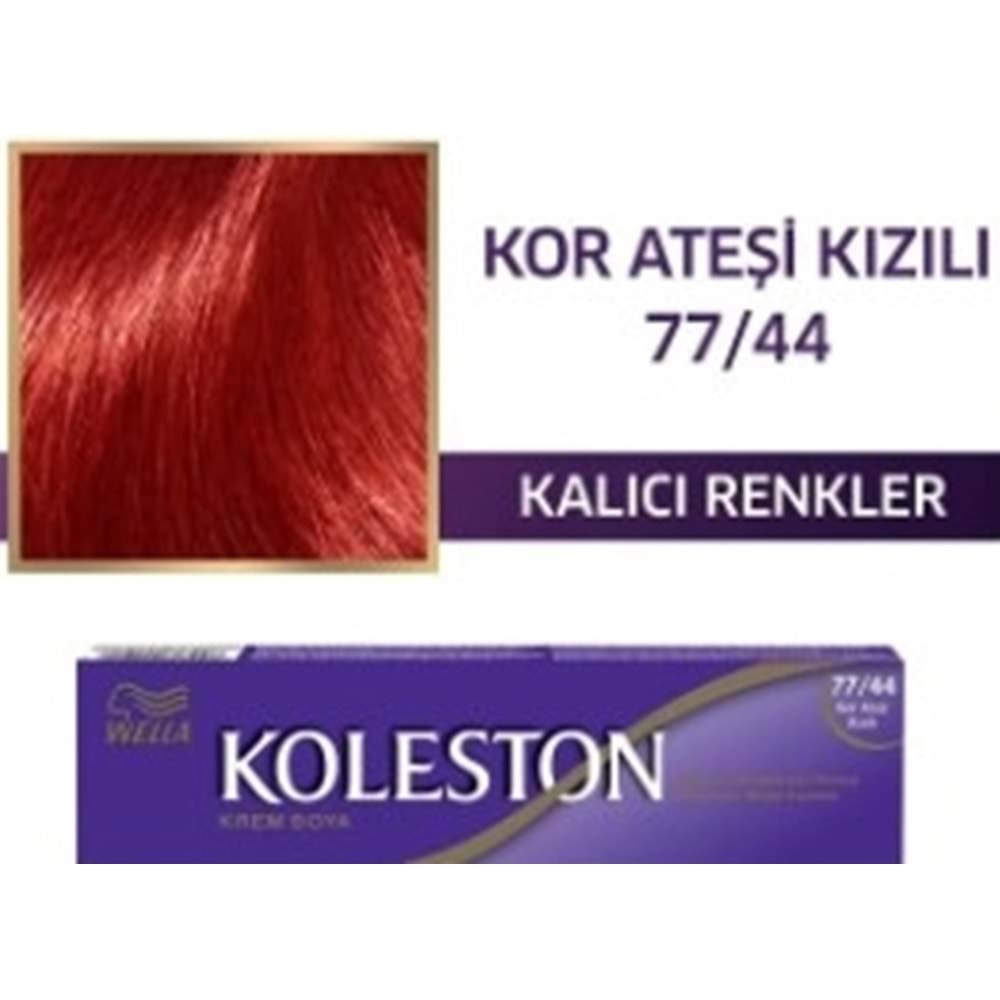 Koleston Boya No:77/44 Kor Ateşi Kızılı