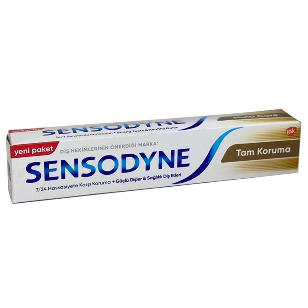 Sensodyne Tam Koruma+Beyaz Dıs Macunu 50Ml