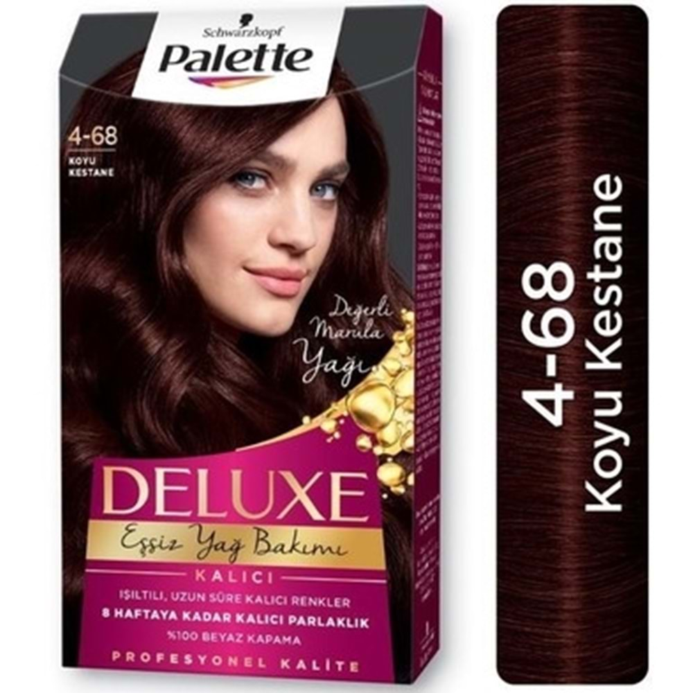 Palette Delüxe Koyu Kestane 4-68