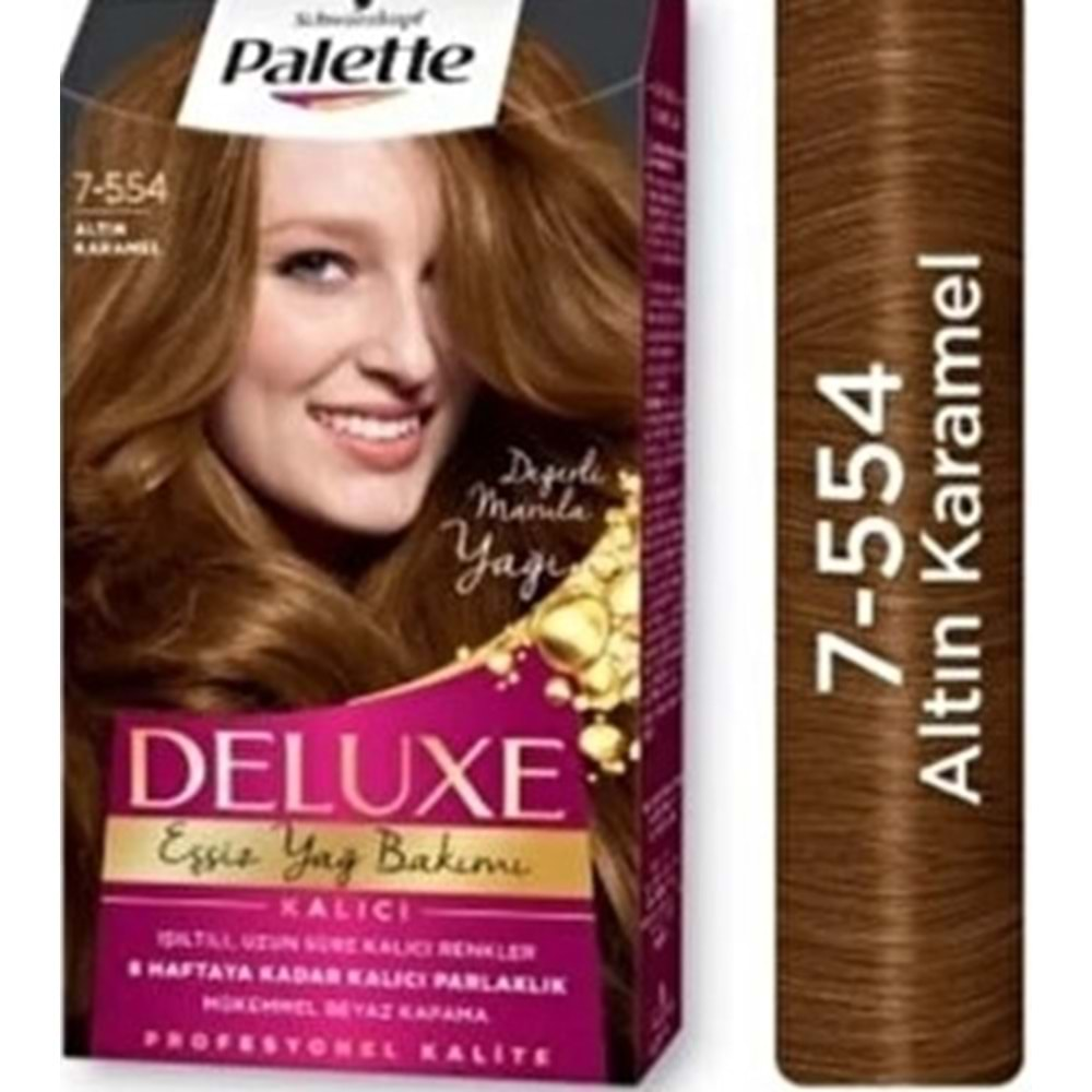 Palette Delüxe Altın Karamel 7-554