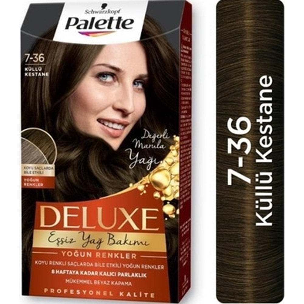 Palette Delüxe Küllü Kestane 7-36