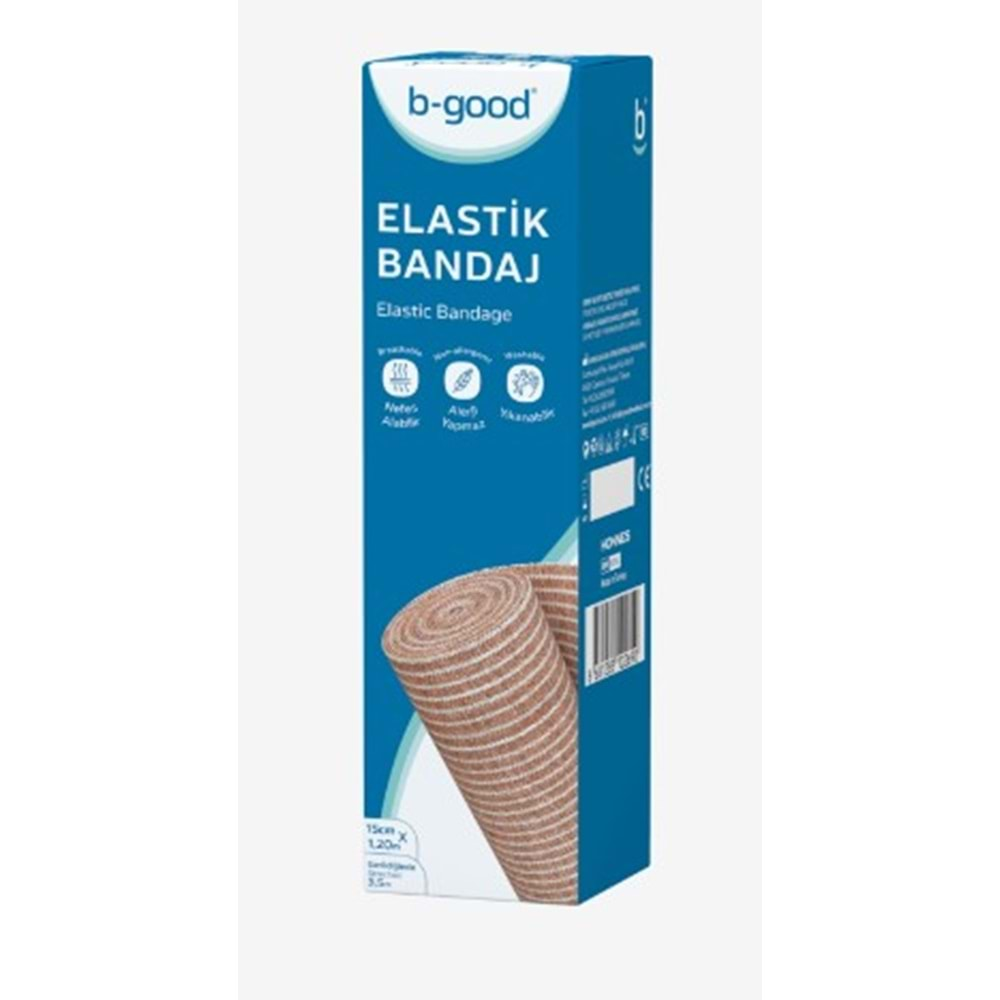 B-Good Elastik Bandaj 15Cm X 3,5 M(Gerilmiş)